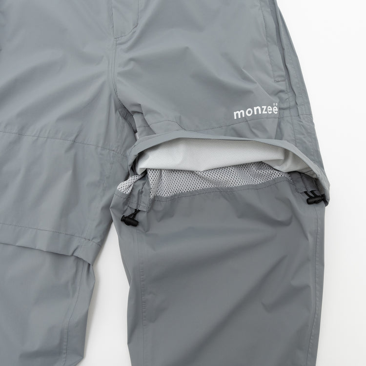 monzee モンジー レインウエア S/グレー レイン用パンツ グレー – monzee