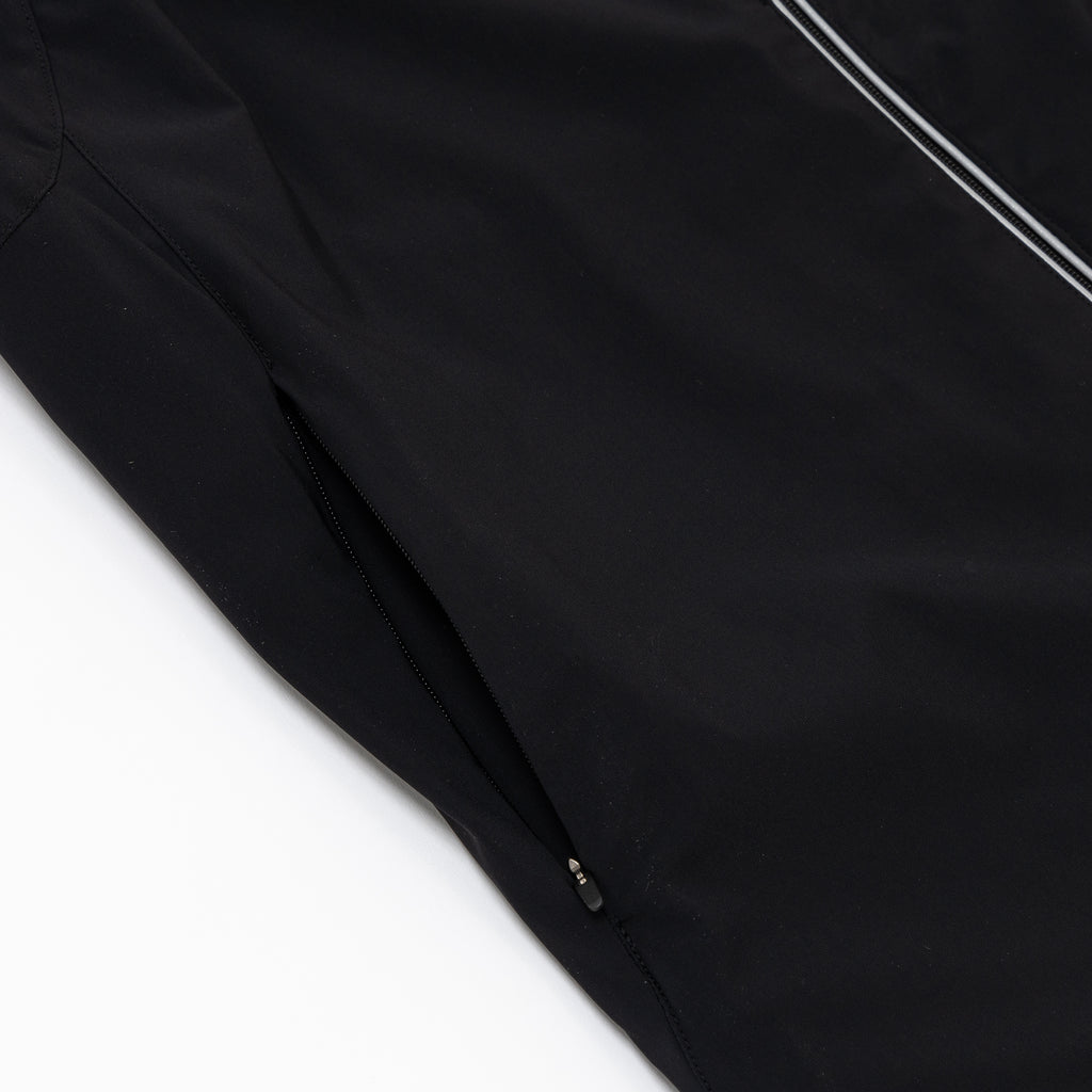 ジップベスト ブラック