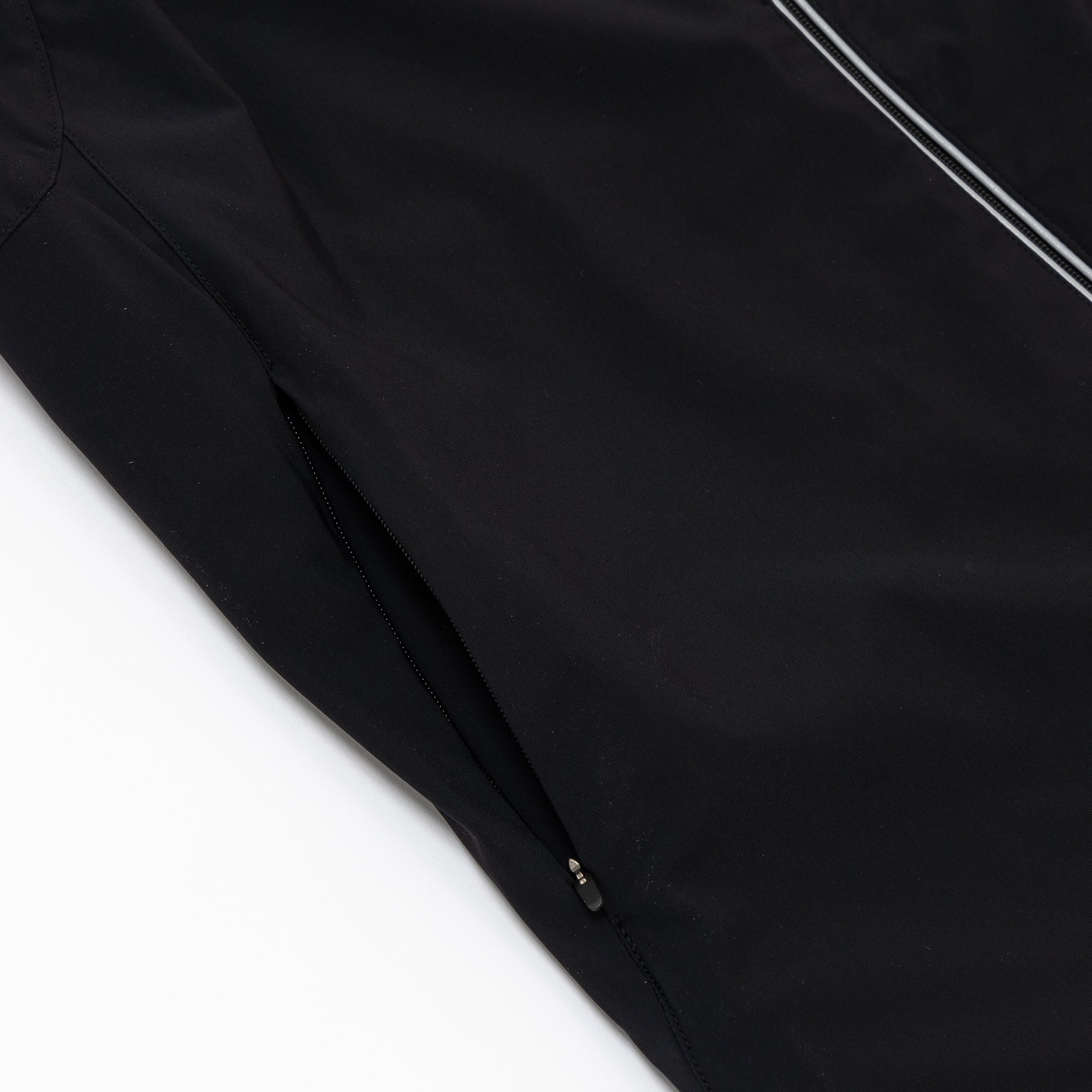 ジップベスト ブラック