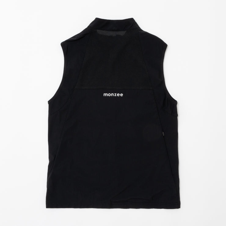 Zip Vest Black