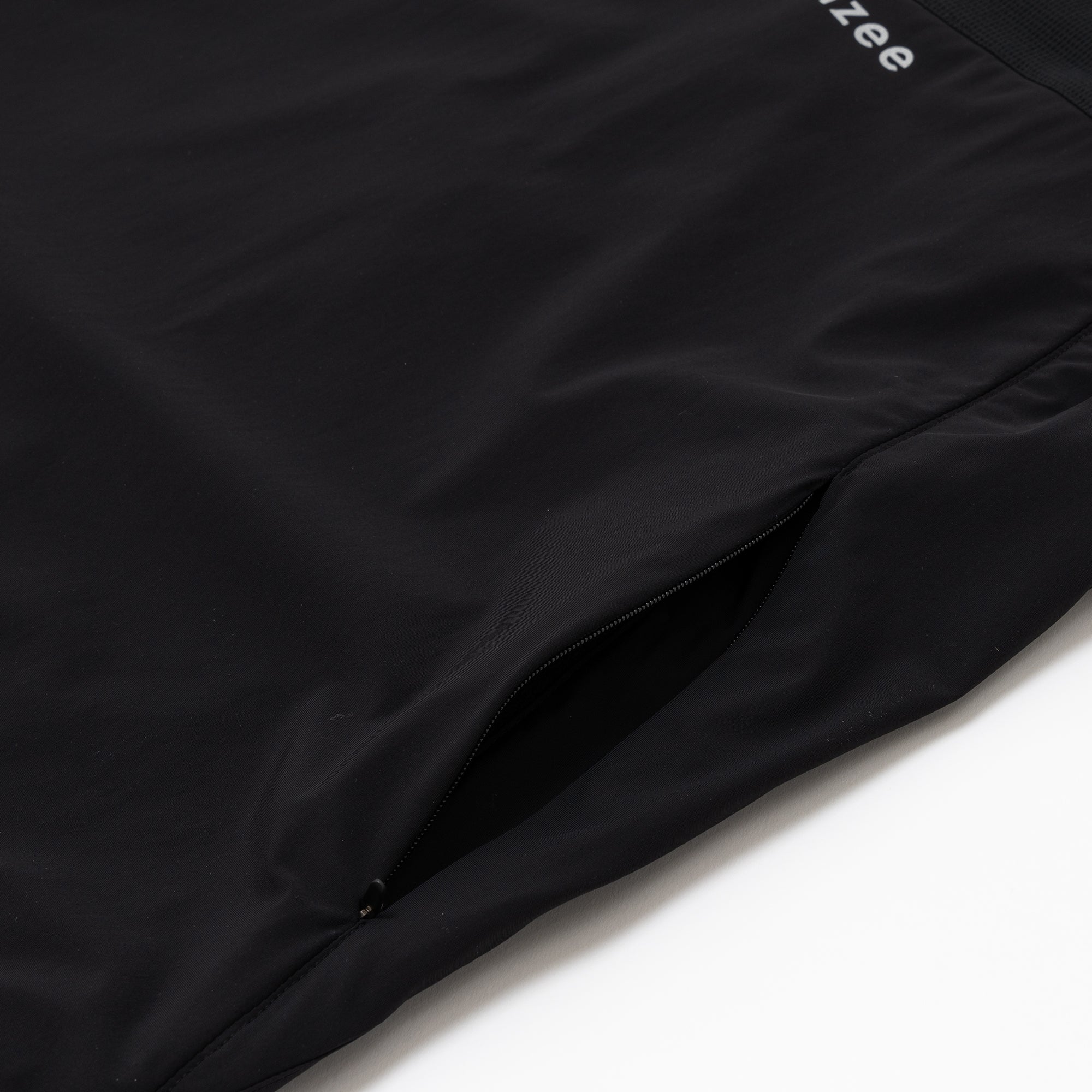 ジップベスト ブラック