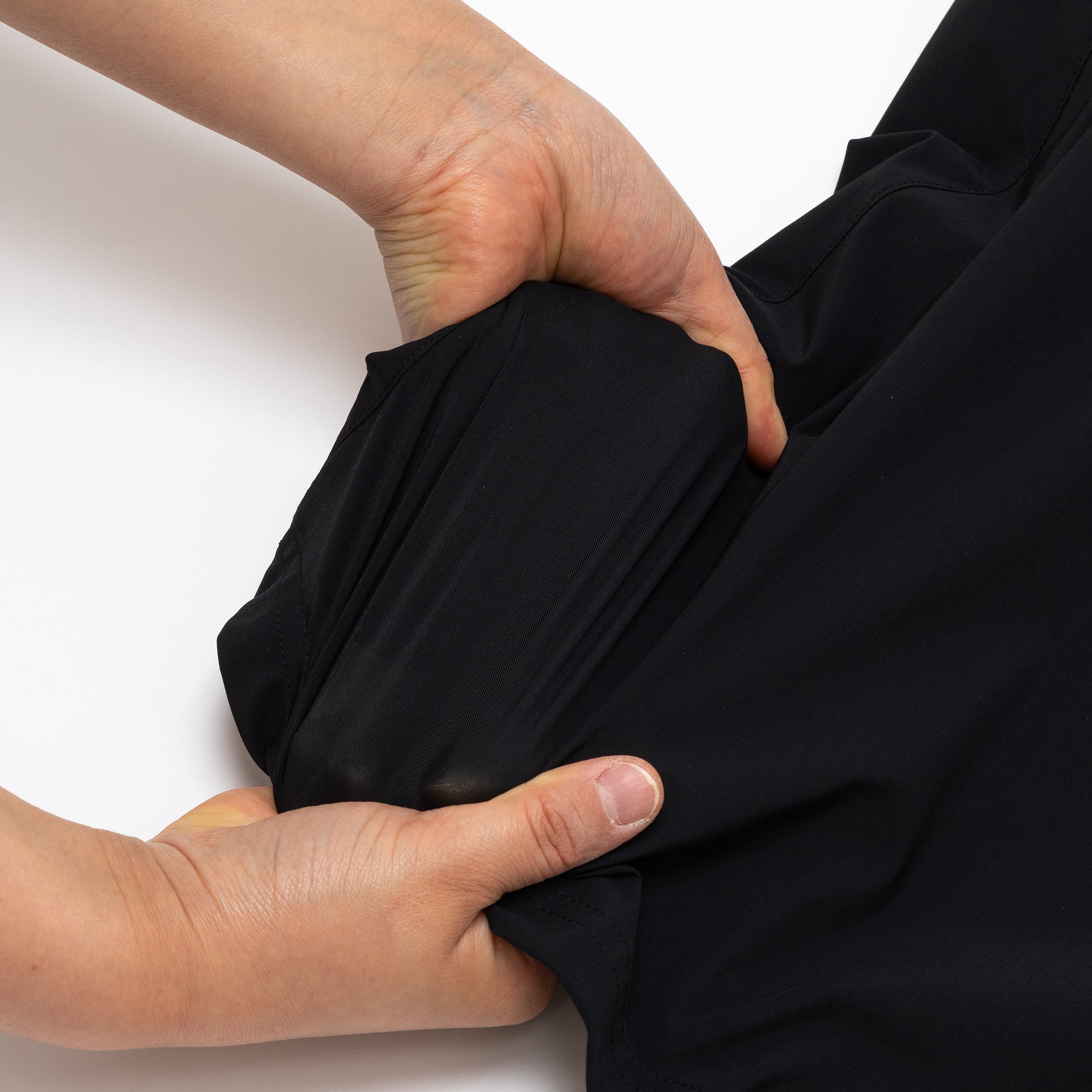 ジップベスト ブラック