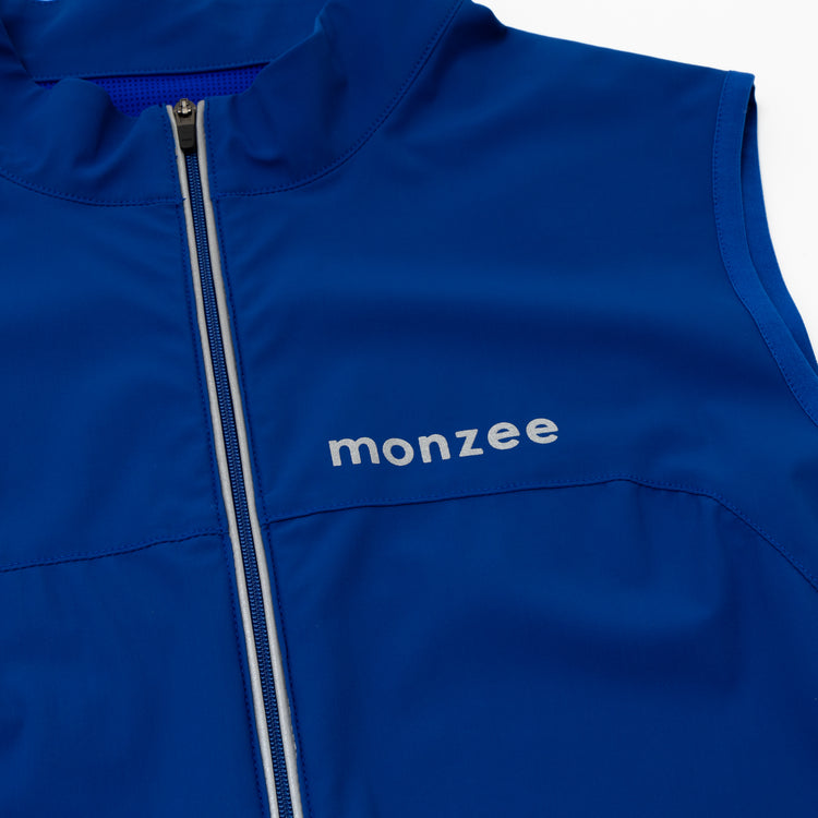 ジップベスト ブルー – monzee