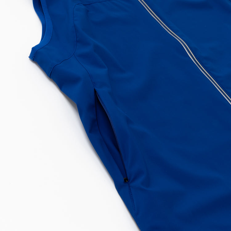 ジップベスト ブルー – monzee