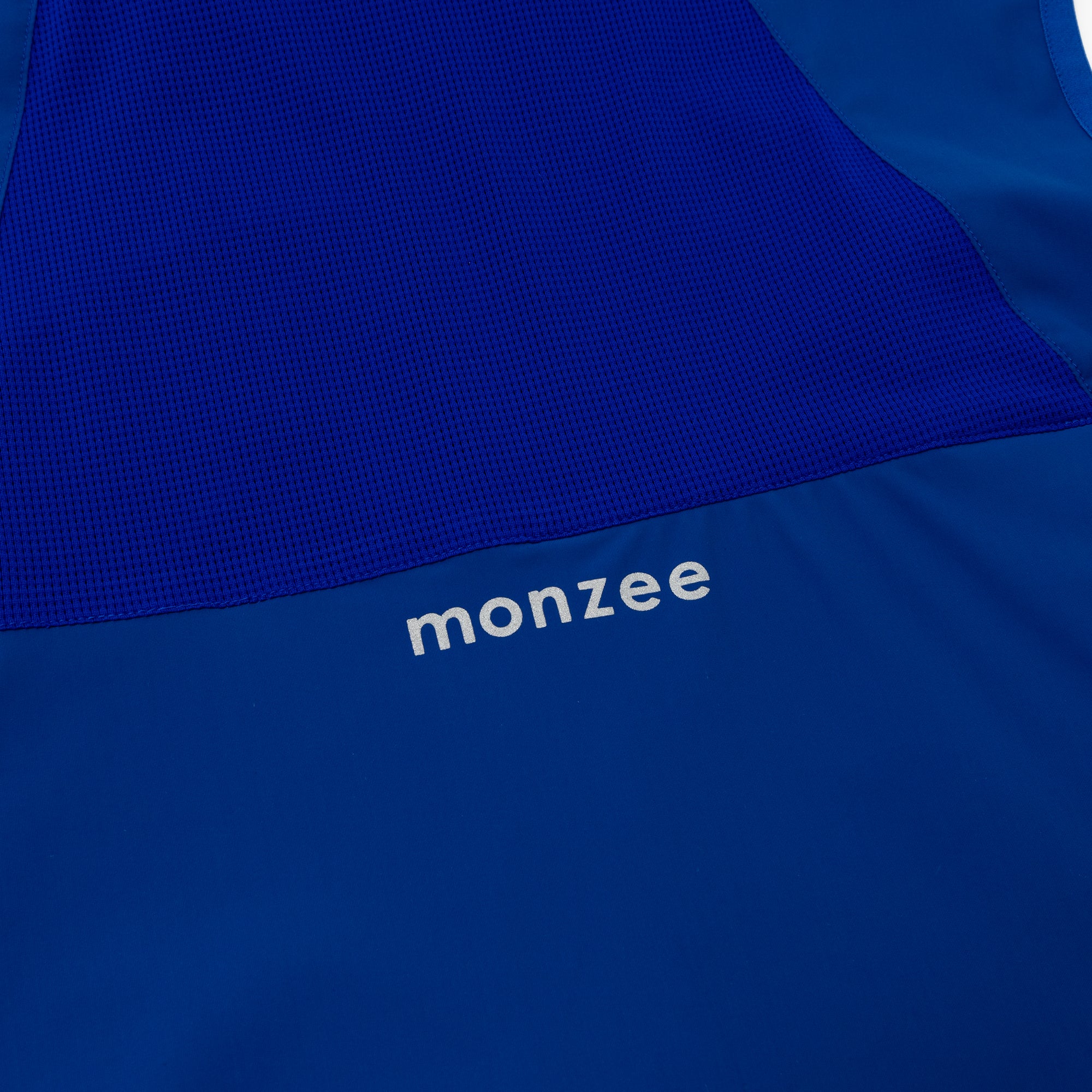 ジップベスト ブルー