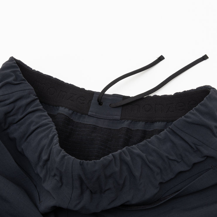 high-tech fleece jogger black