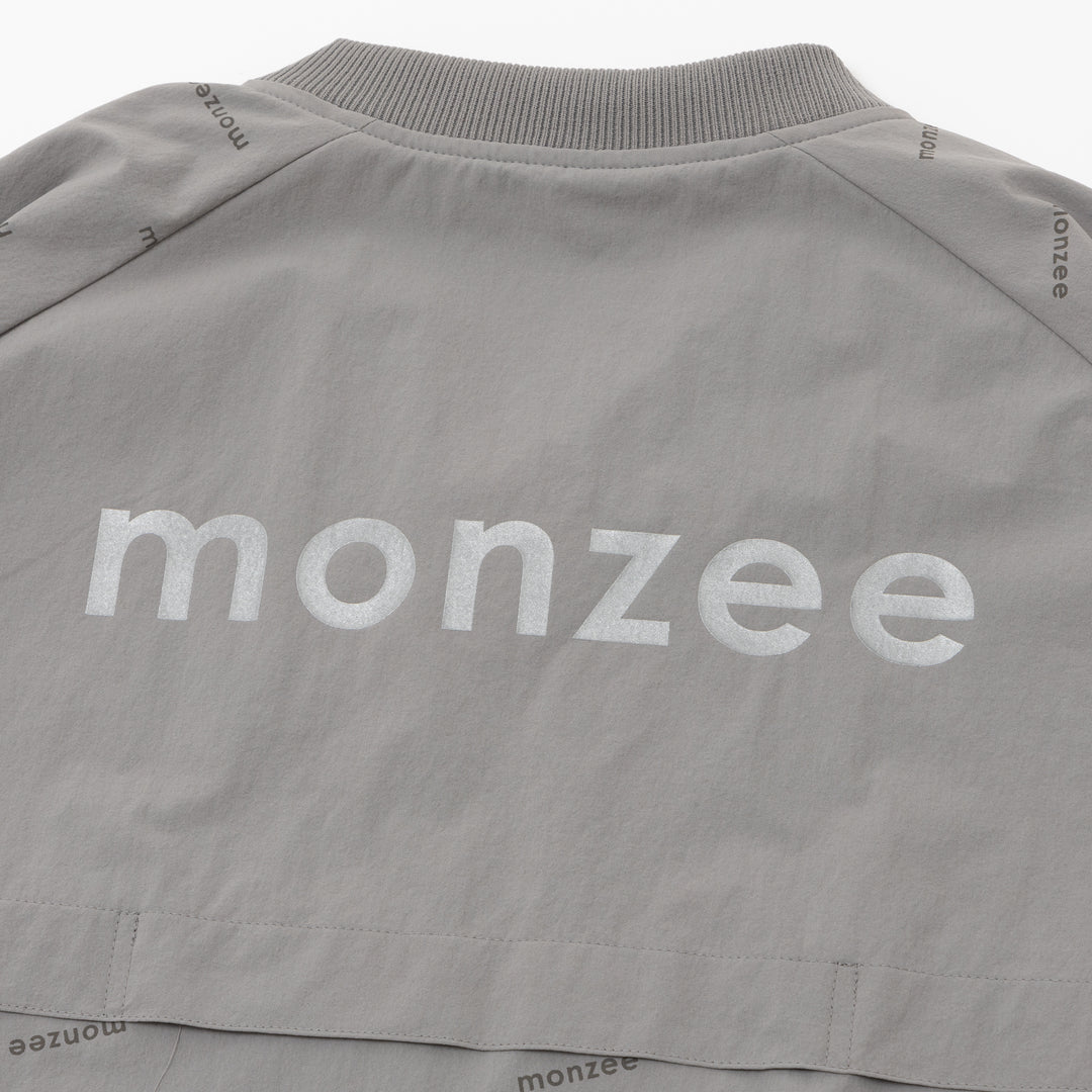 monzee モンジー レインウエア S/グレー レイン半袖 グレー – monzee