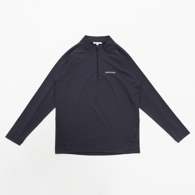 ハーフジップ ブラック – monzee