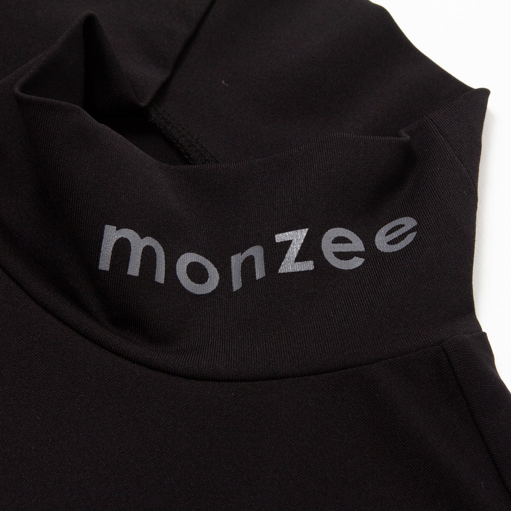 モックネックロング- ブラック