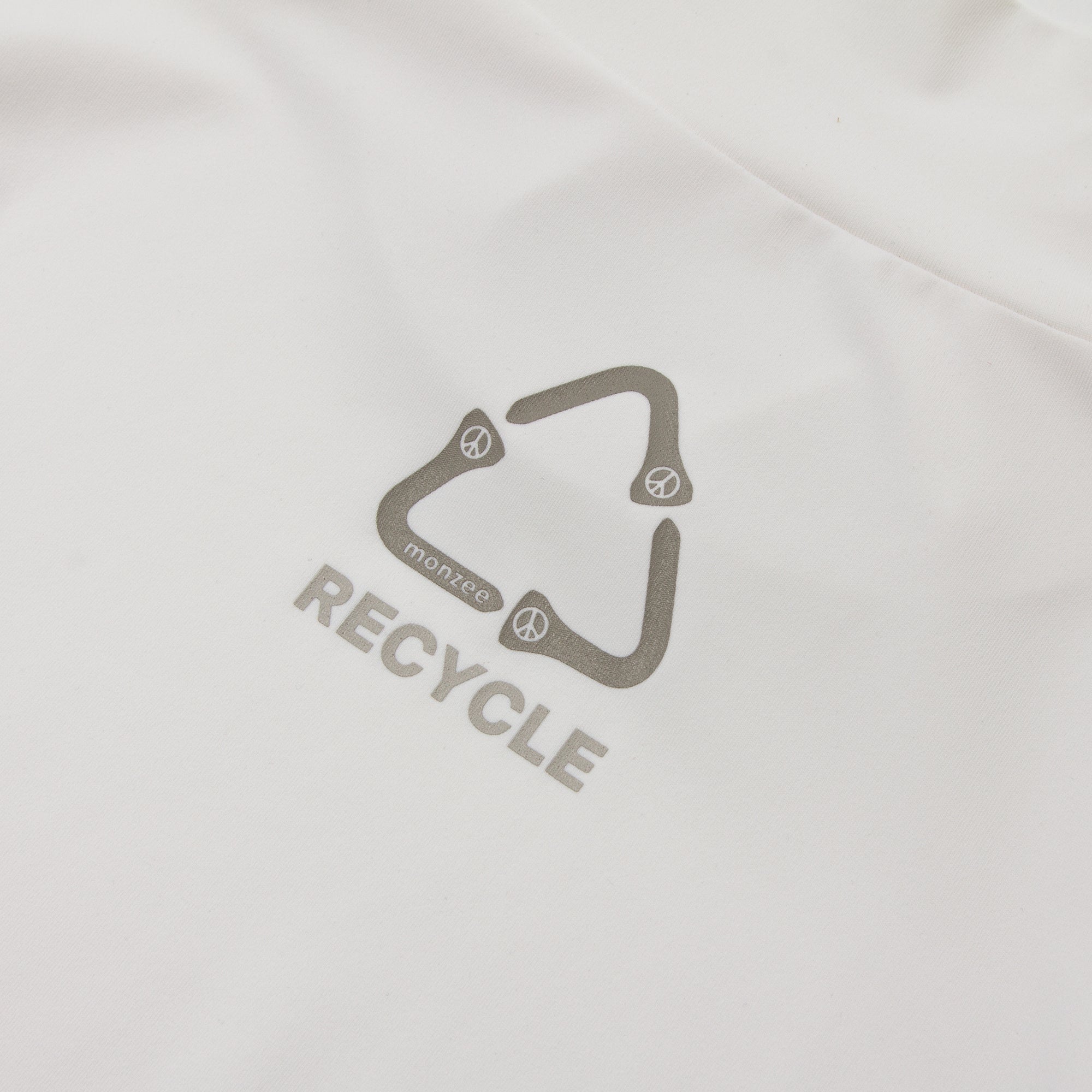 モックネックロング - ホワイト