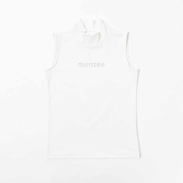 monzee モンジー Zip Polo-ホワイト Lのみ キラモンジー ホワイト – monzee