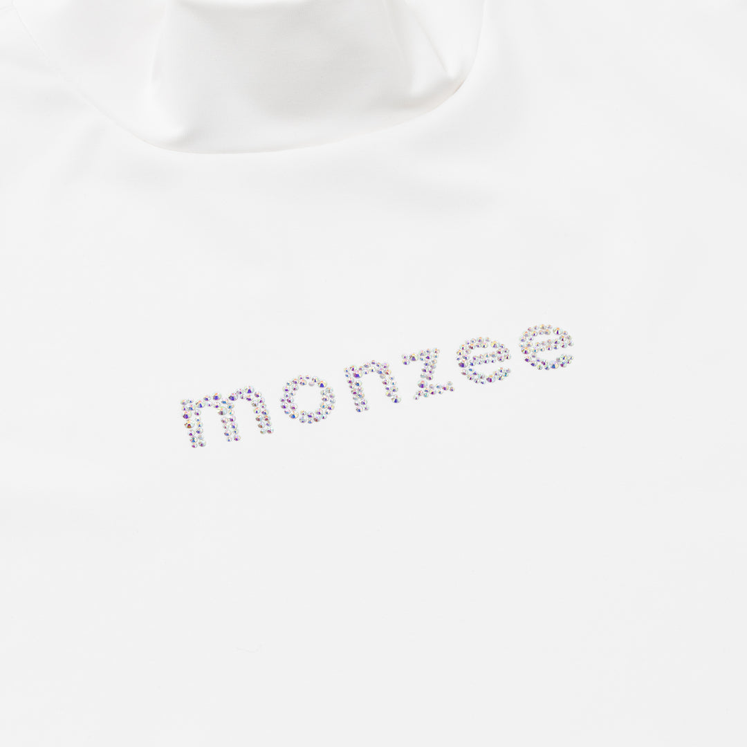 monzee モンジー ポーラーフリース ハイネック ホワイト SからLL キラモンジー ホワイト – monzee