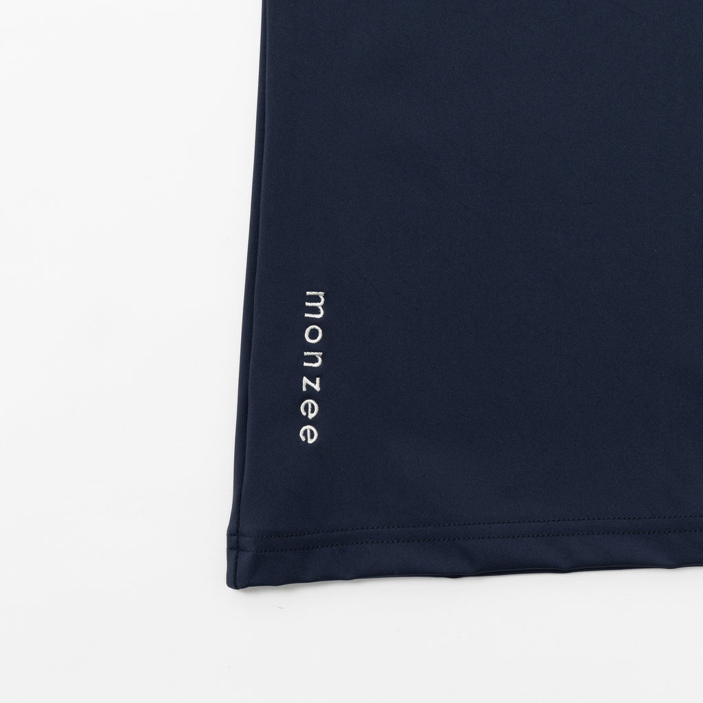 ジップノースリーブ ネイビー