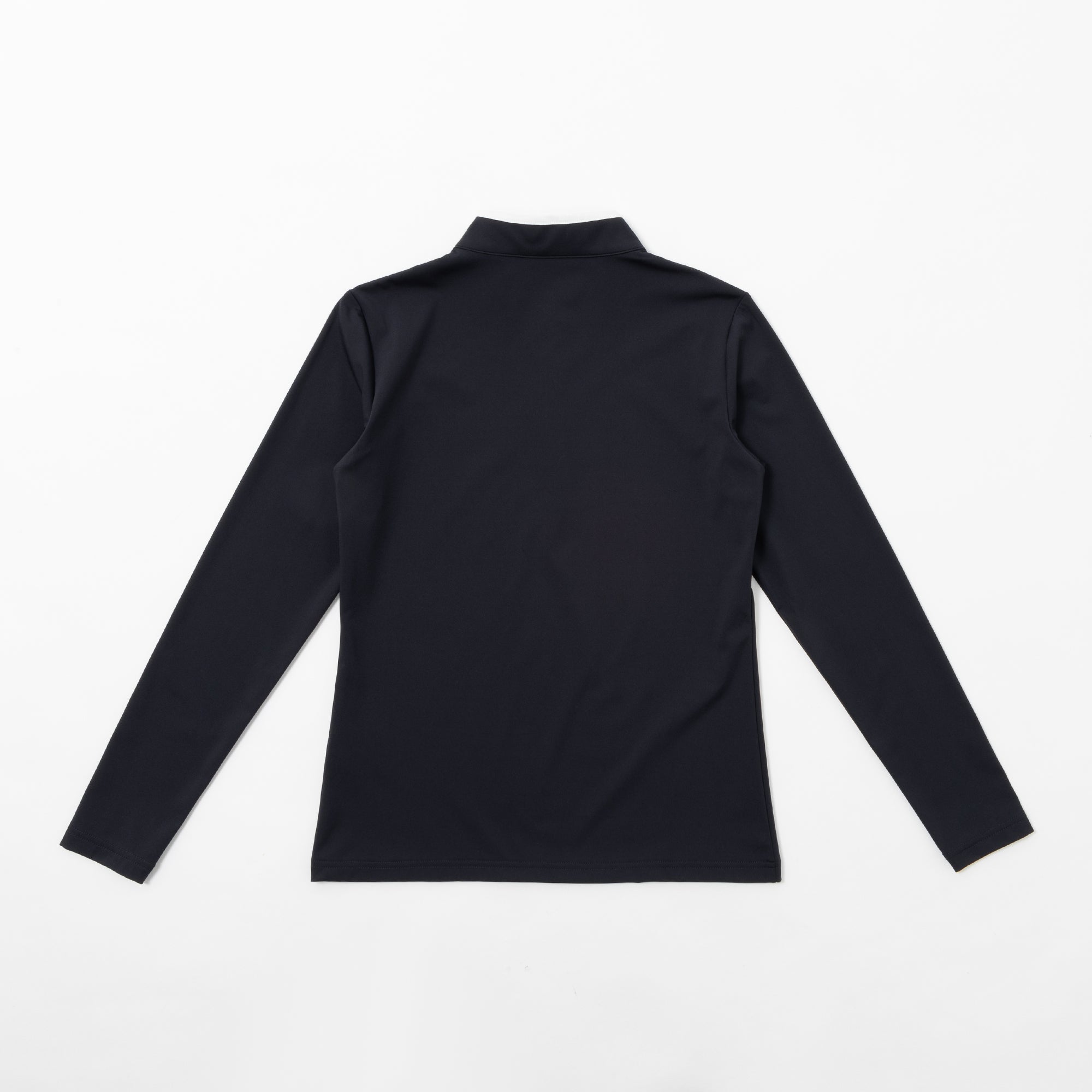 ジップロングスリーブ ブラック