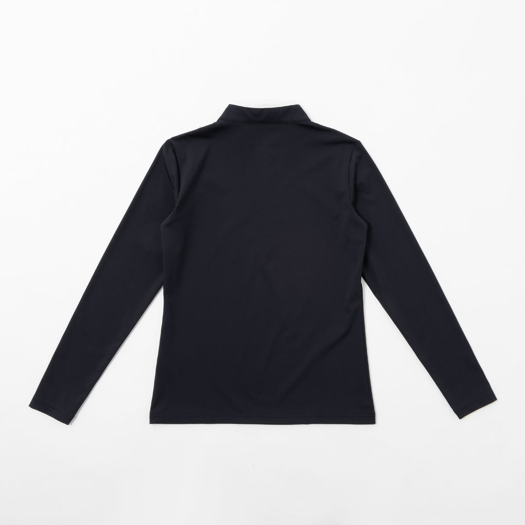 ジップロングスリーブ ブラック – monzee