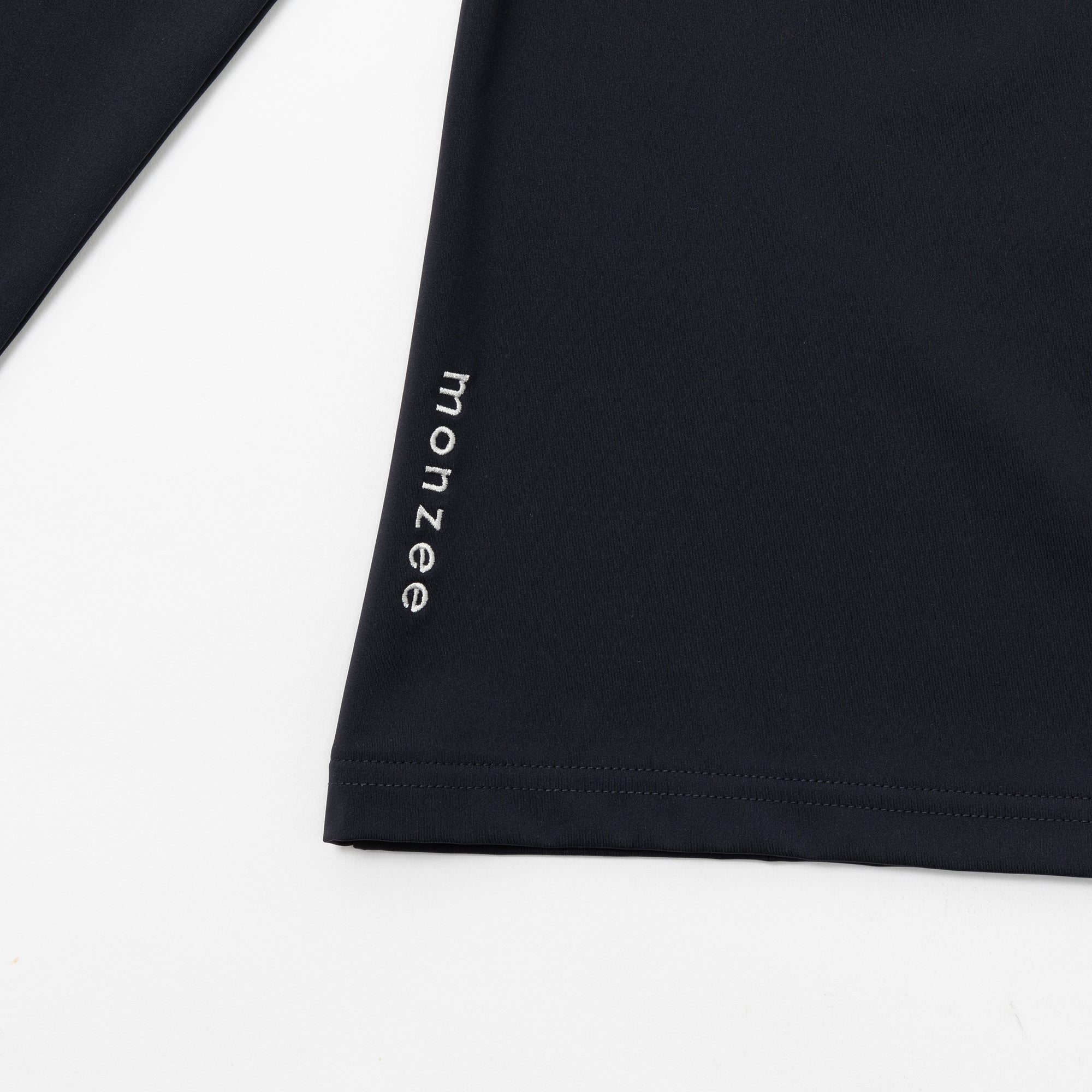 ジップロングスリーブ ブラック