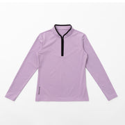 [Women's] Zip Long Sleeve Purple