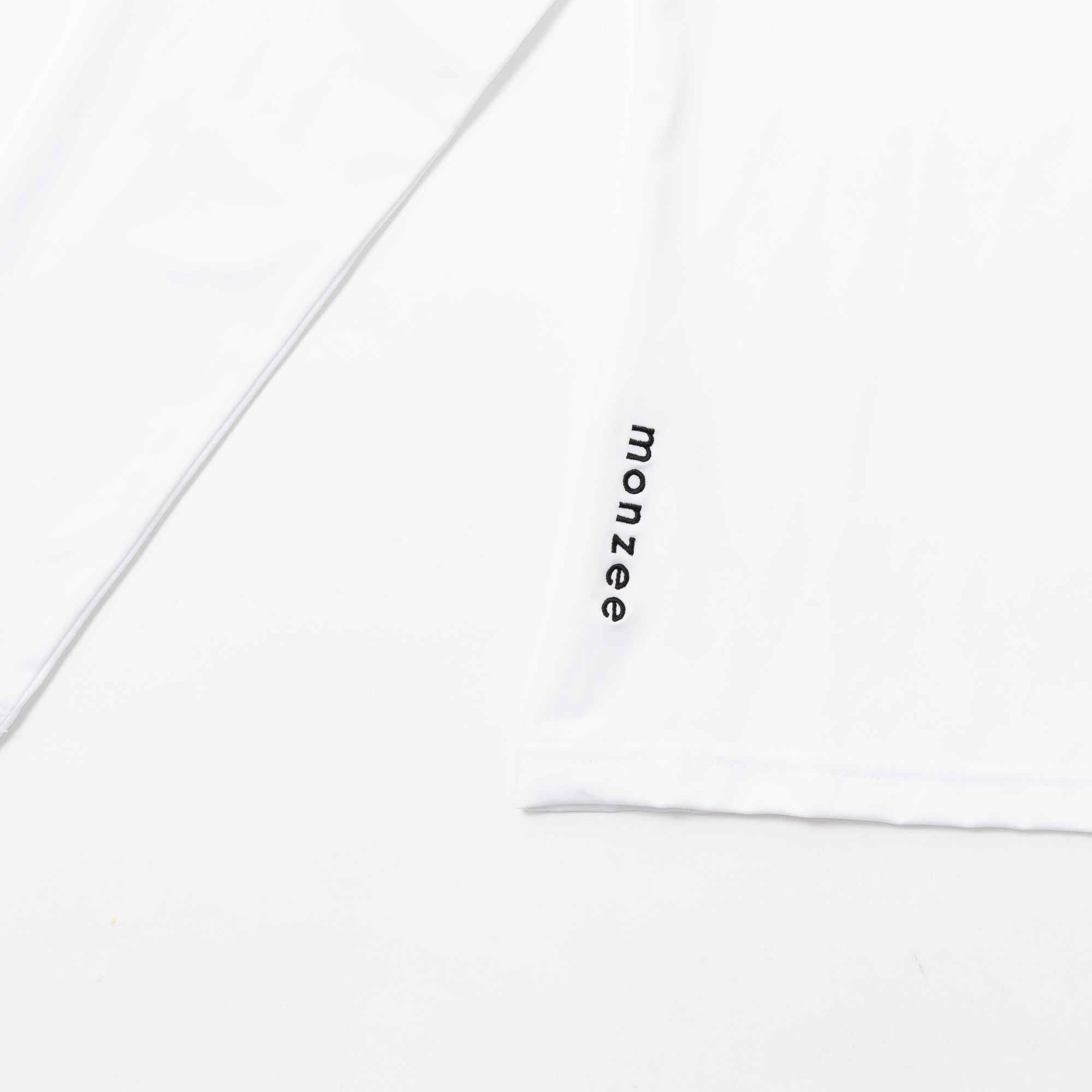 ジップロングスリーブ ホワイト