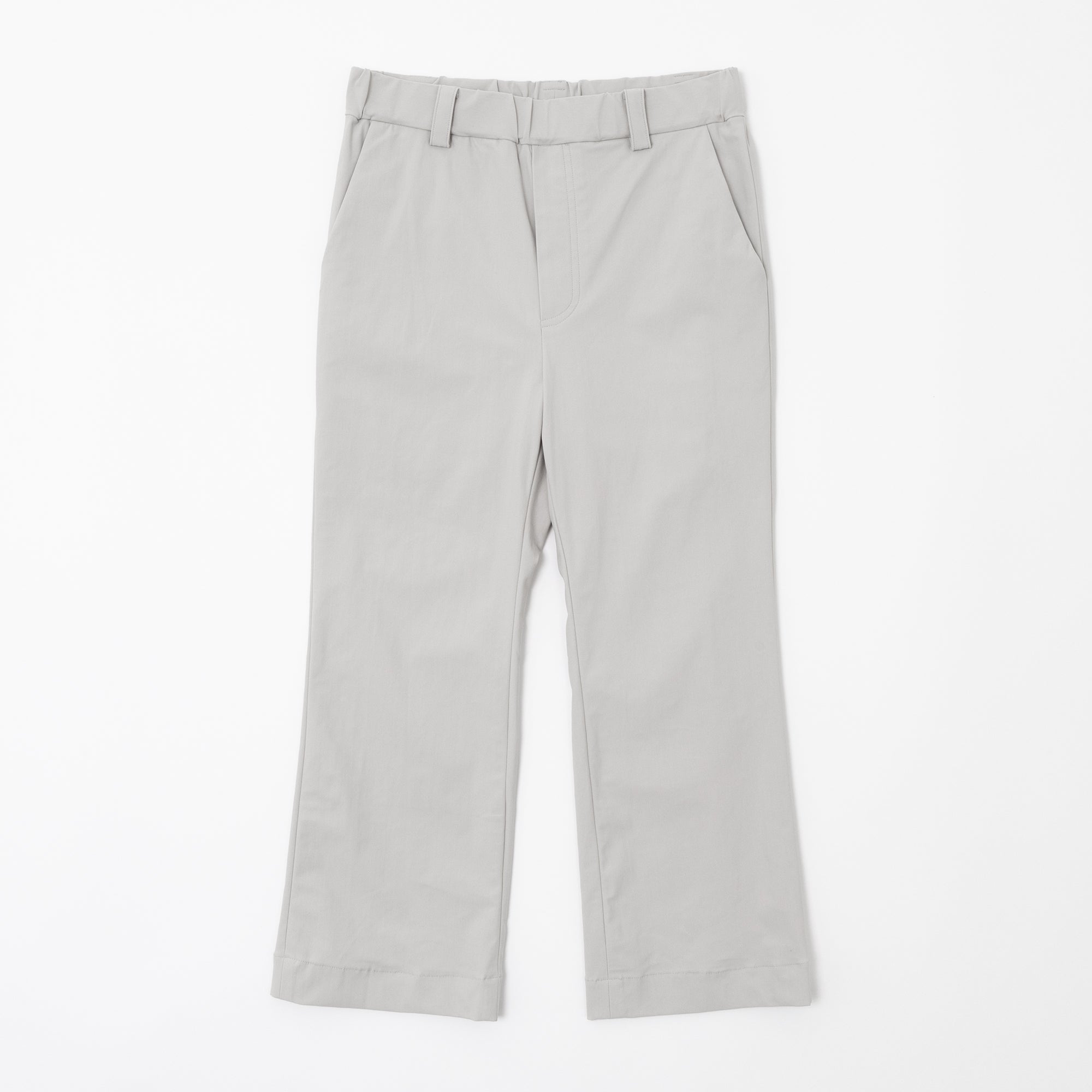 ７部丈パンツ グレー