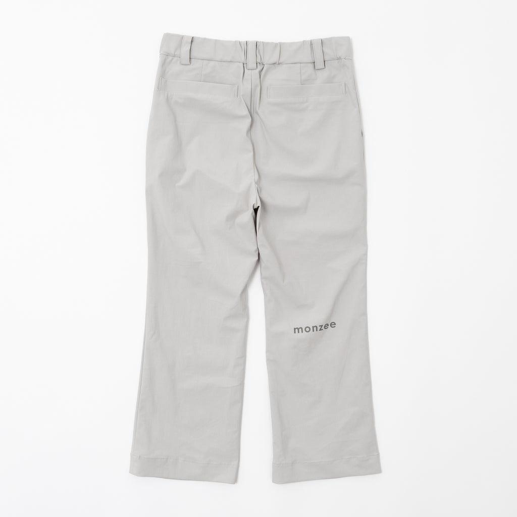 ７部丈パンツ グレー