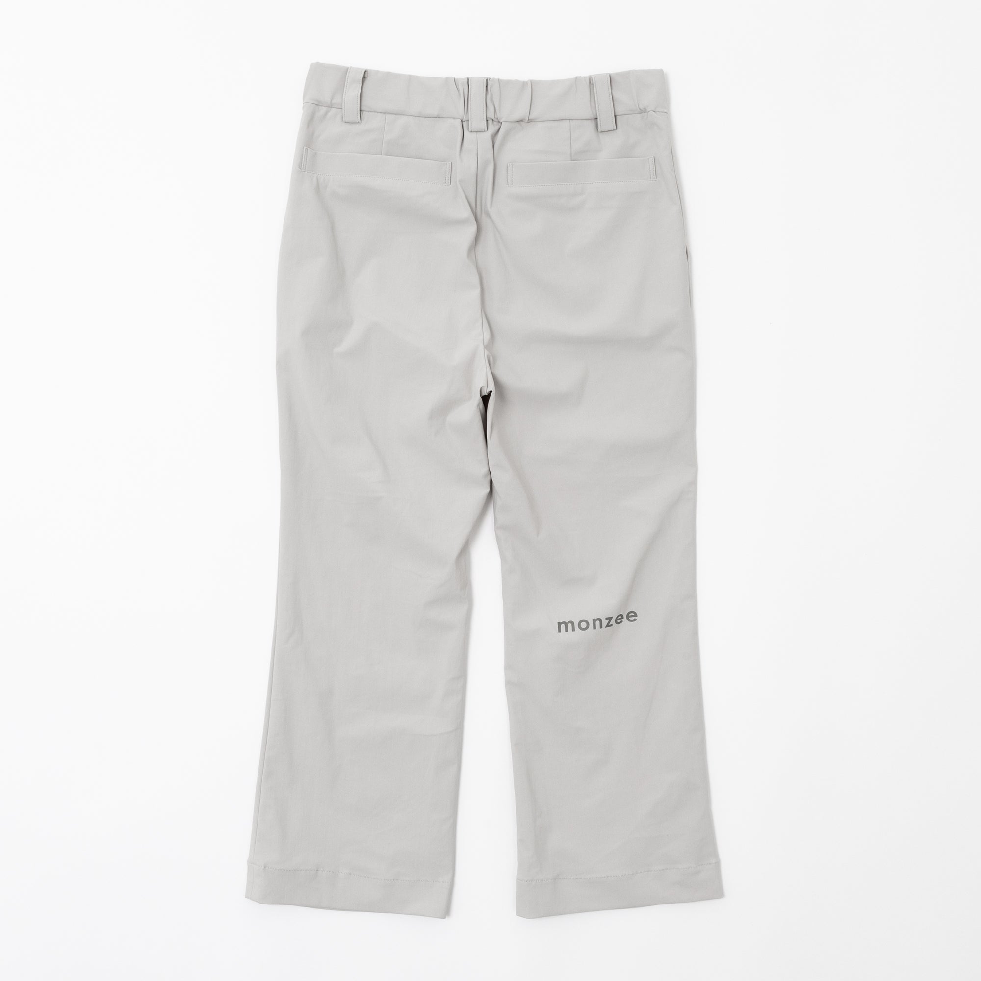 ７部丈パンツ グレー