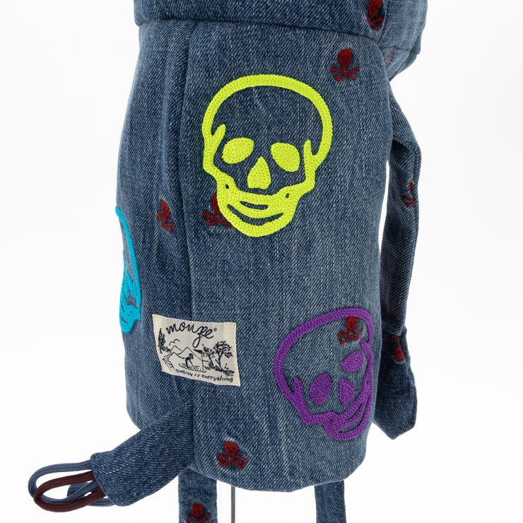 Skull blue x