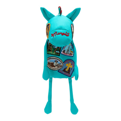monzee ゴルフヘッドカバー TEAL PATCHES ハンドメイド ヴィンテージ
