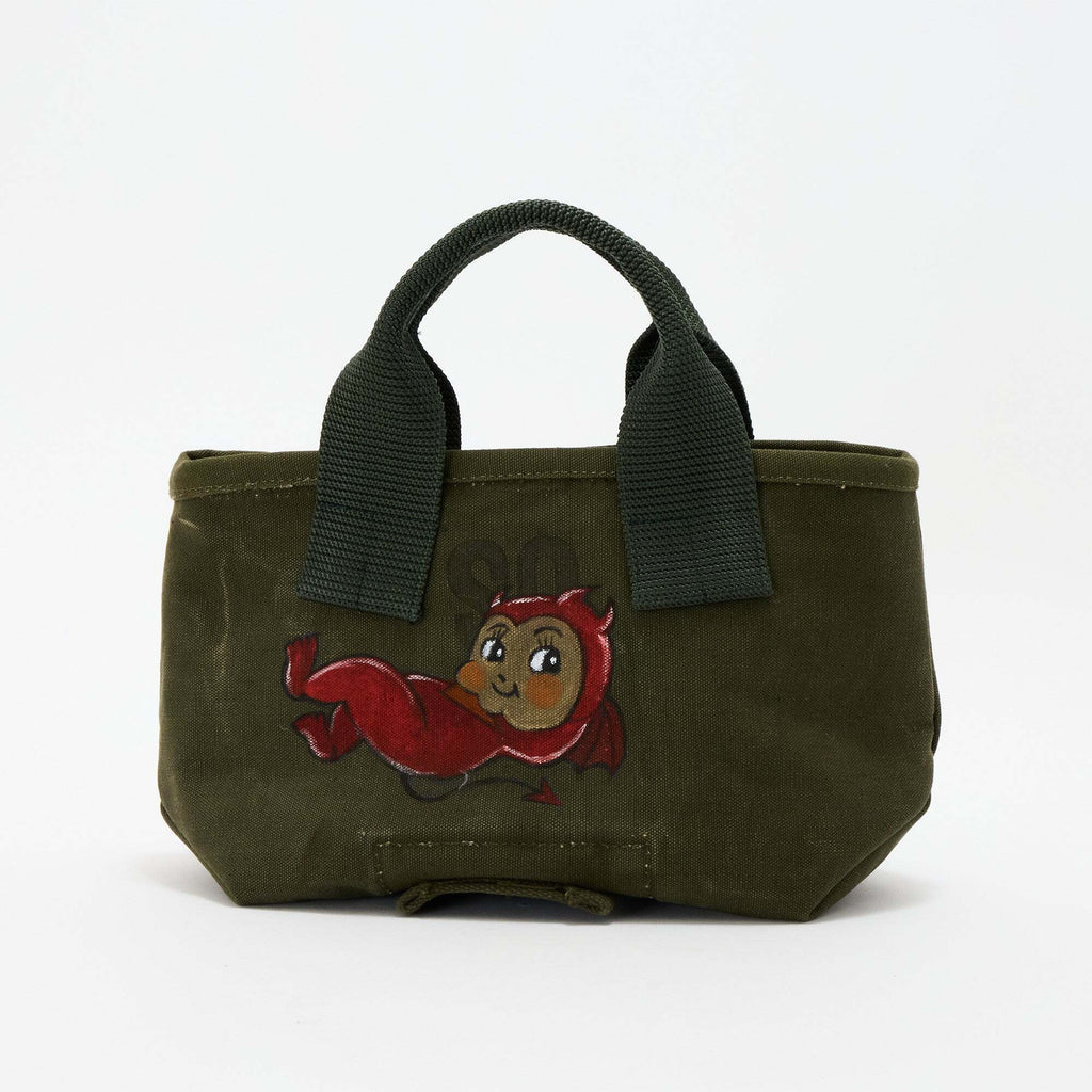 Olive mini tote