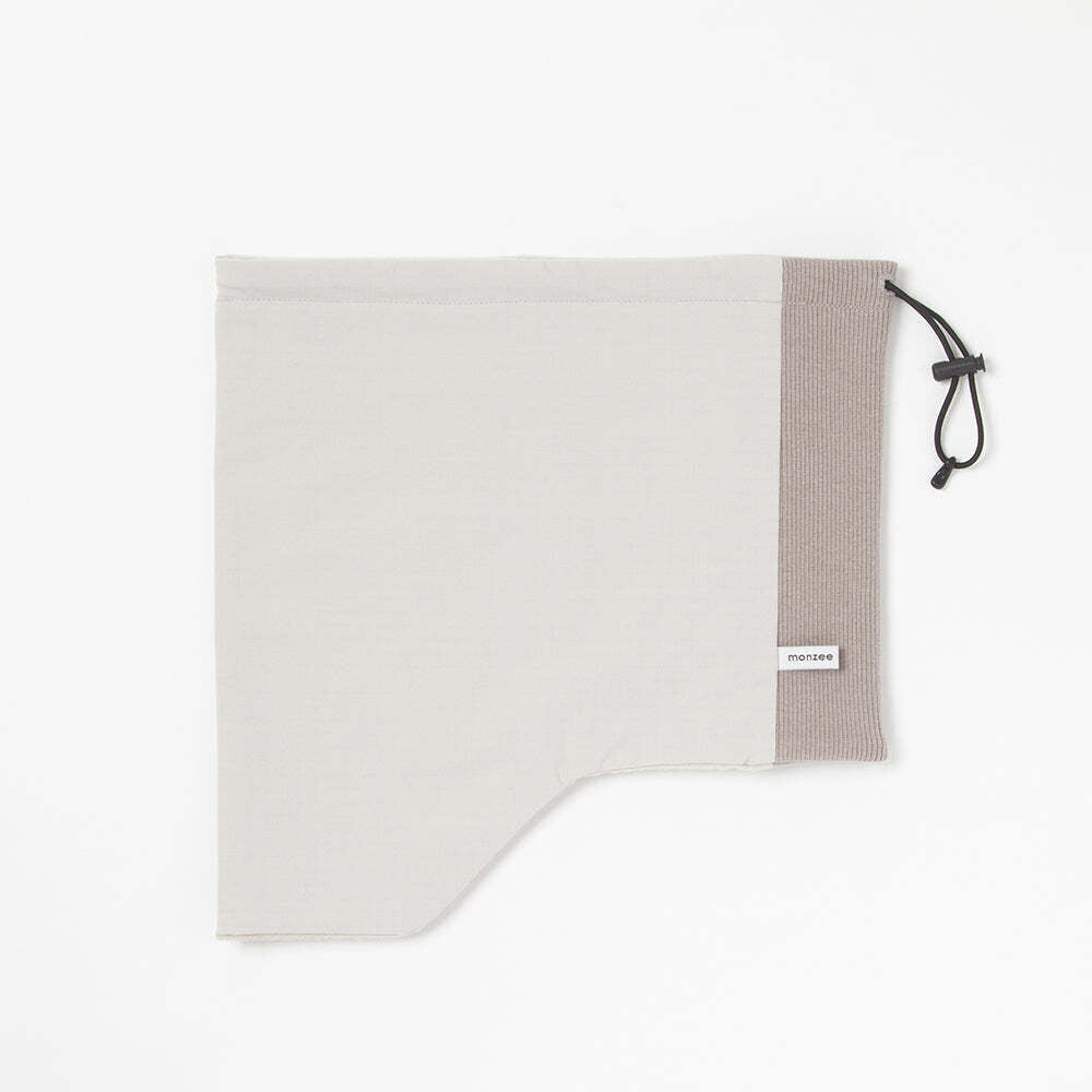 ネックウォーマー グレー