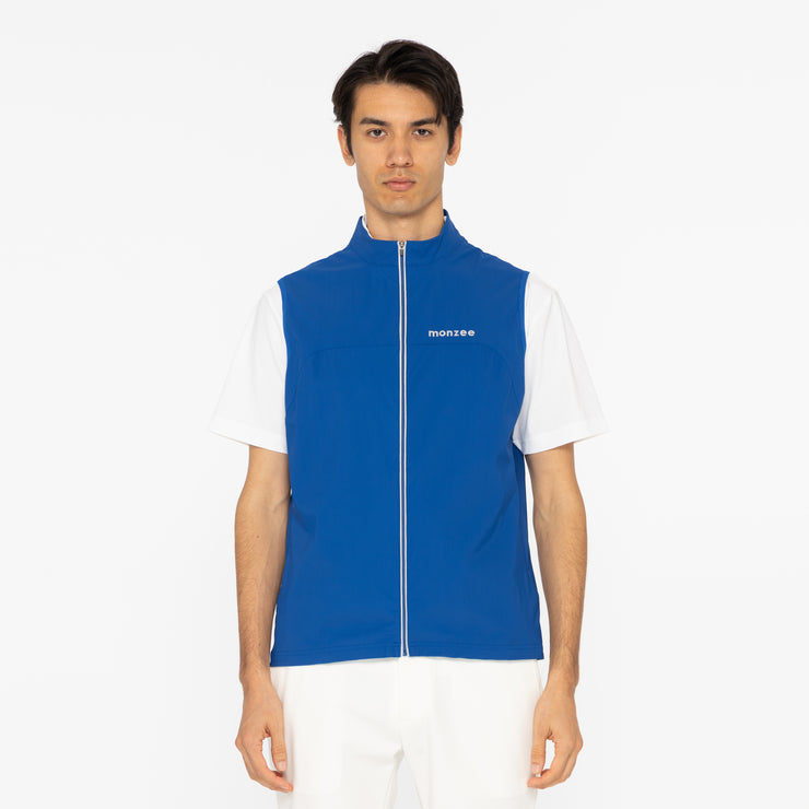 Zip Vest Blue