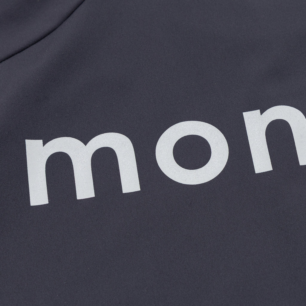 monzee ハーフジップ ブラック