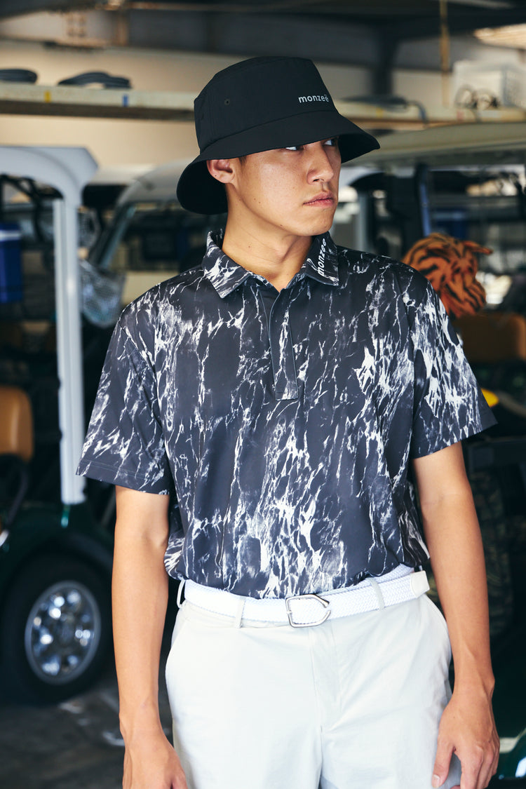 monzee モンジー 黒メッシュベルト Sサイズ Mesh Belt Black – monzee