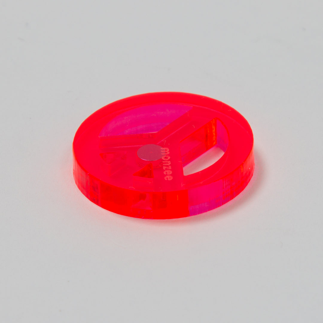 Peace Mark Red マグネットタイプ – monzee