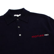 100% Cashmere Polo Navy