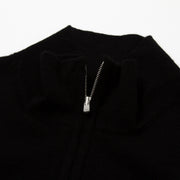 Zip Vest - Black