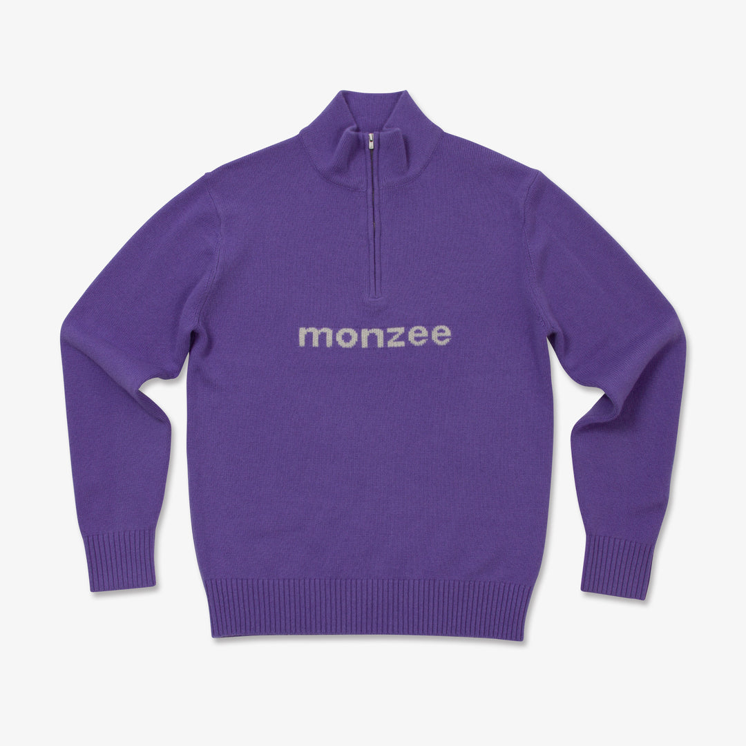 ハープ Cashmere mix Half-Zip – monzee
