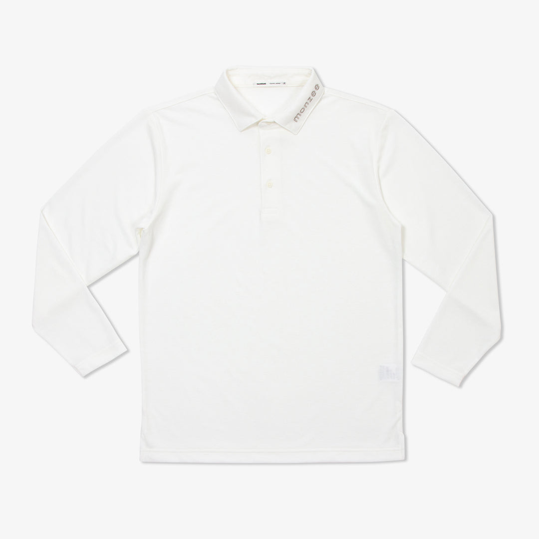 LONG POLO-WHT – monzee