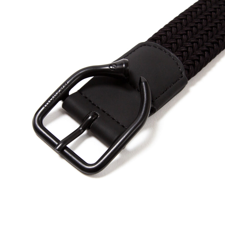 monzee モンジー 黒メッシュベルト Sサイズ Mesh Belt Black – monzee