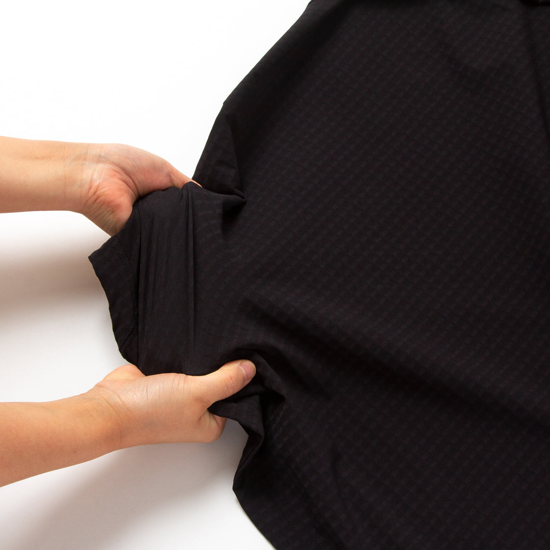 ハーフジップ ストームフリース -ブラック – monzee