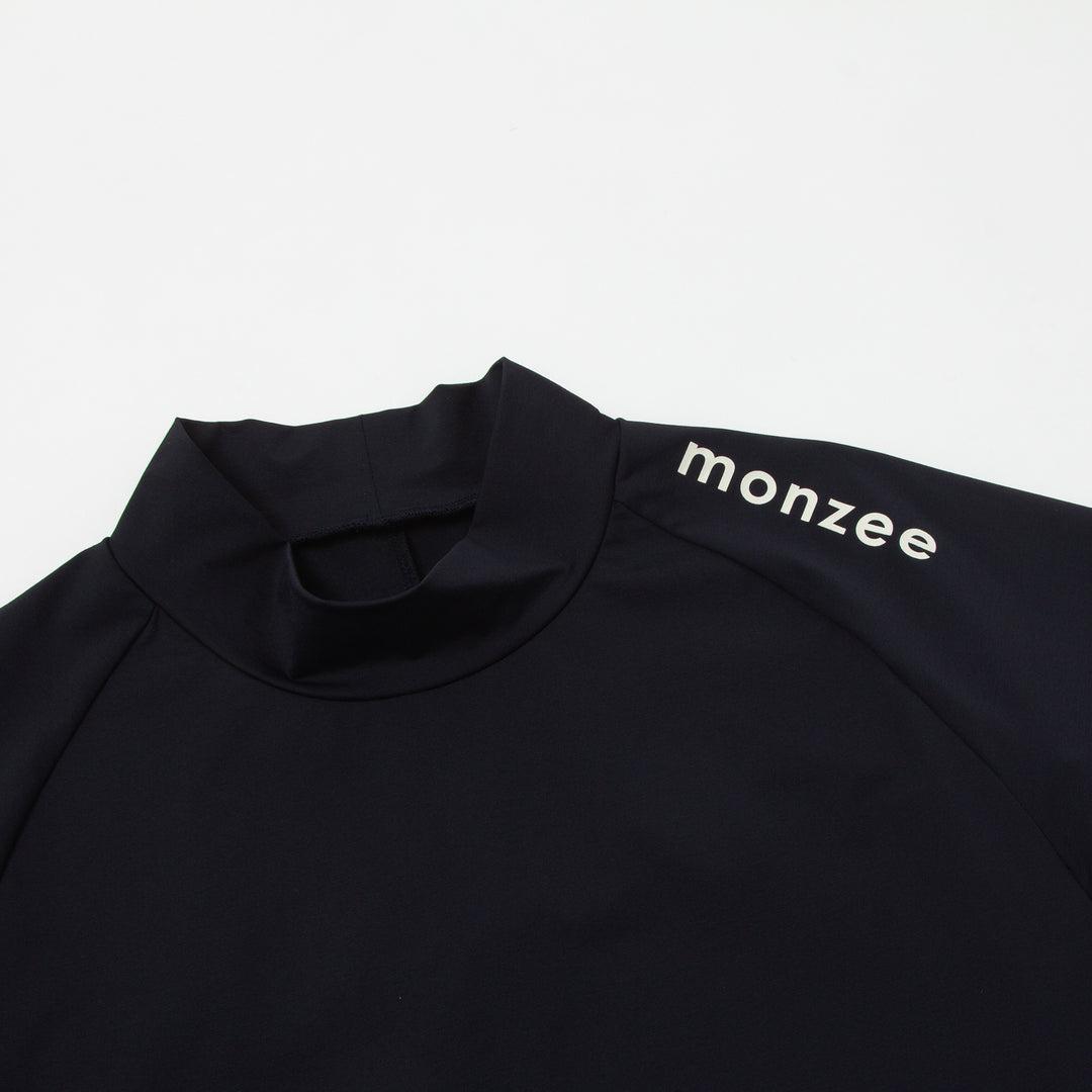 モンジー　monzee モックネック　メンズ　ネイビー　M モックネック - ネイビー – monzee