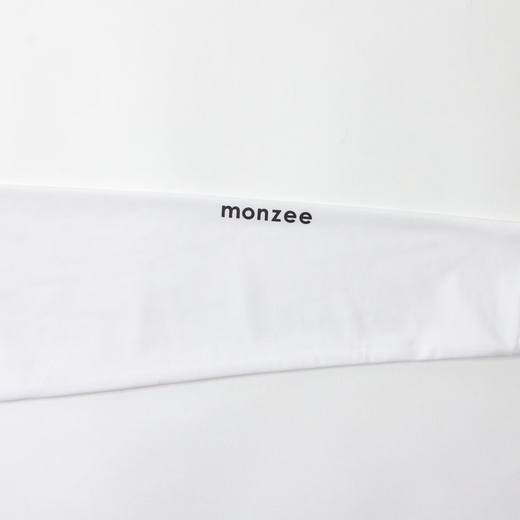 タイトフィットモックネック - ホワイト – monzee