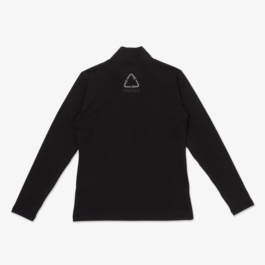 モックネックロング- ブラック – monzee