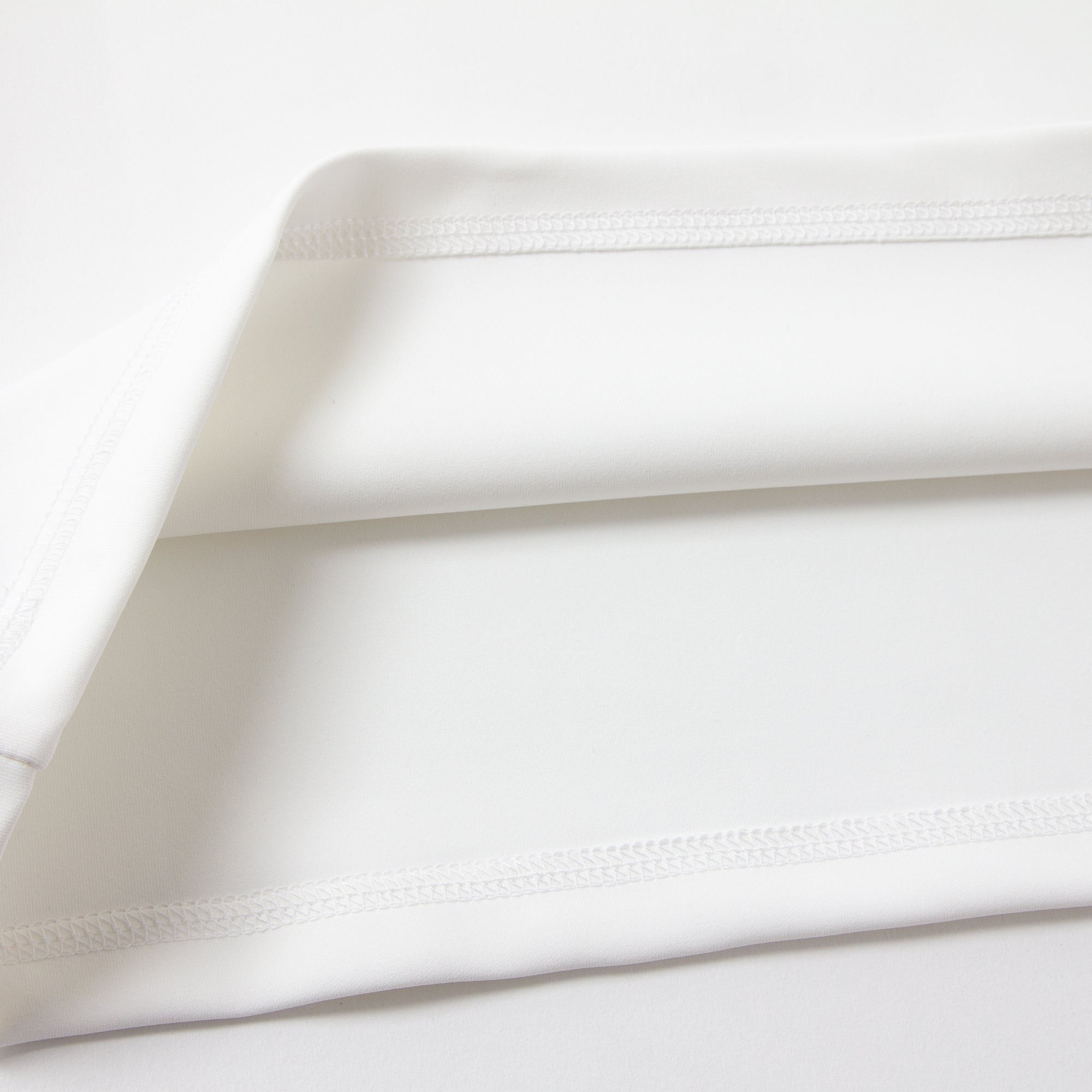 厚手モックネック - ホワイト