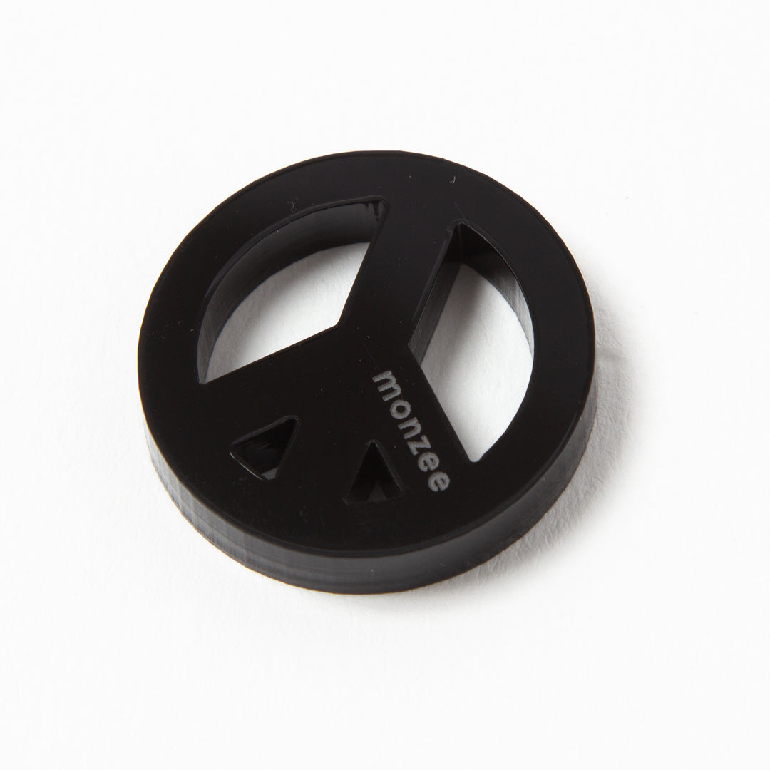 Peace Mark Black マグネットタイプ – monzee
