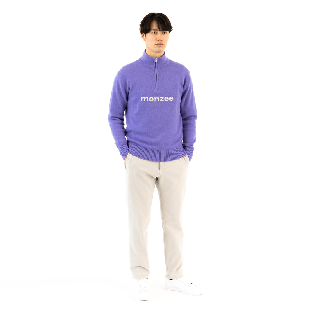 Cashmere mix Half-Zip – monzee