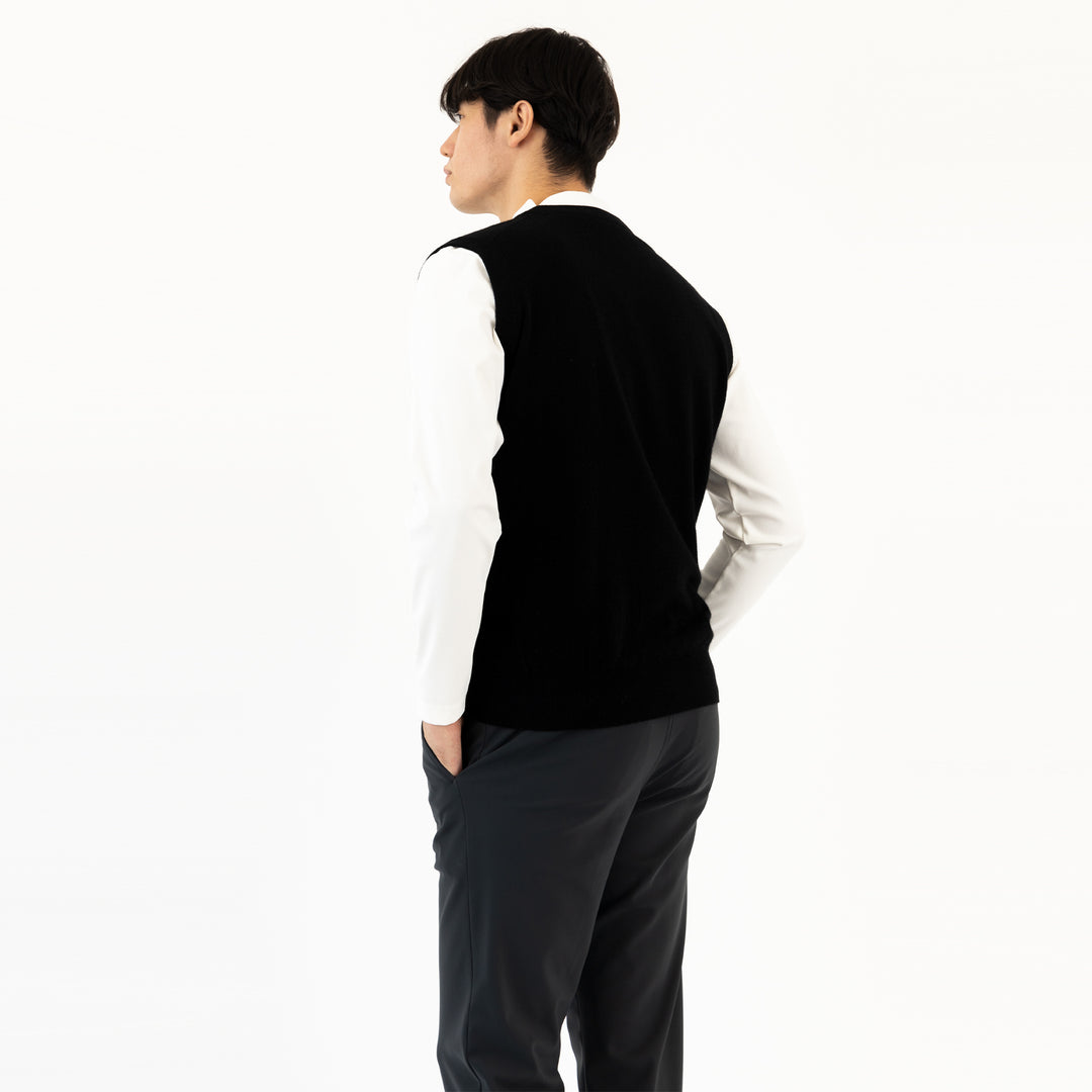 MUNKH/ベスト/--/カシミア/GRY/無地 カシミヤmixベスト – monzee