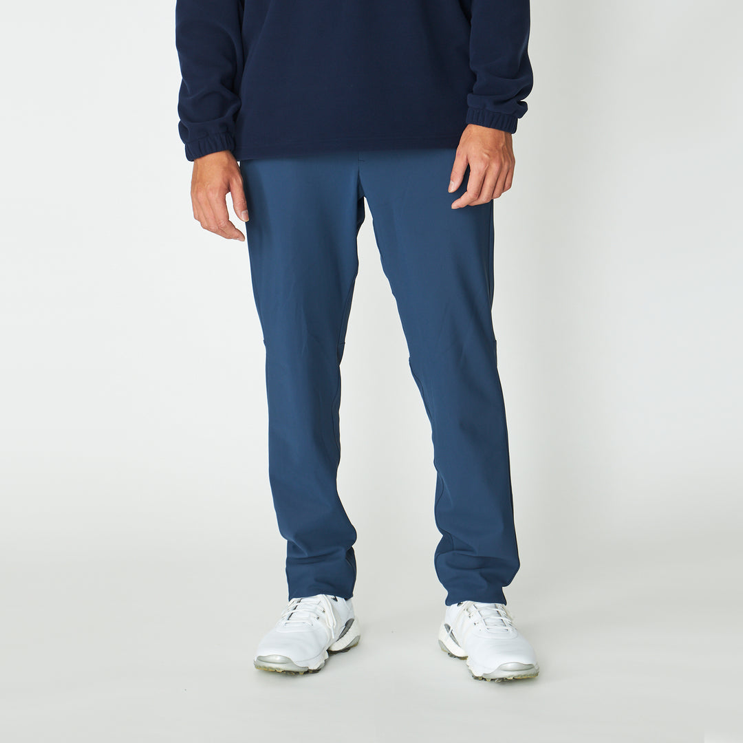 ストレッチパンツ-ネイビー – monzee